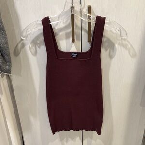 Splendid Burgundy Tank Top